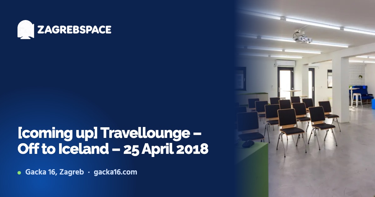 [coming up] Travellounge – Off to Iceland – 25 April 2018