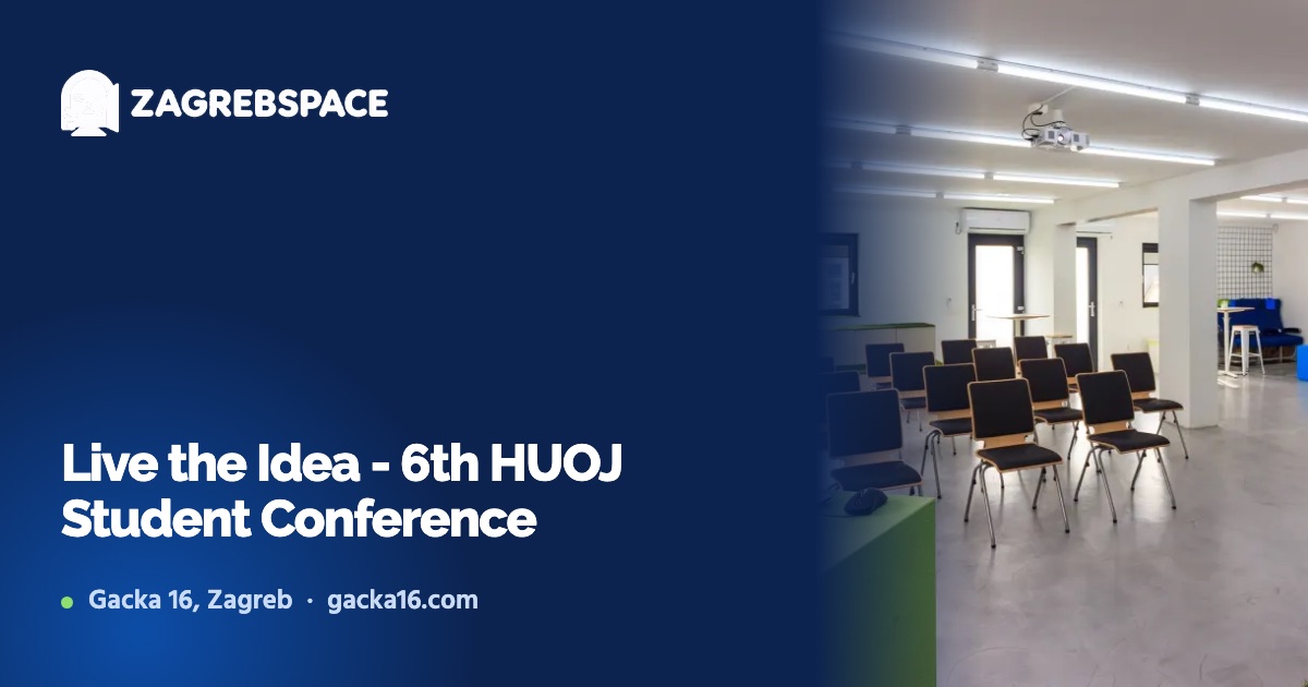 Live the Idea - 6th HUOJ Student Conference
