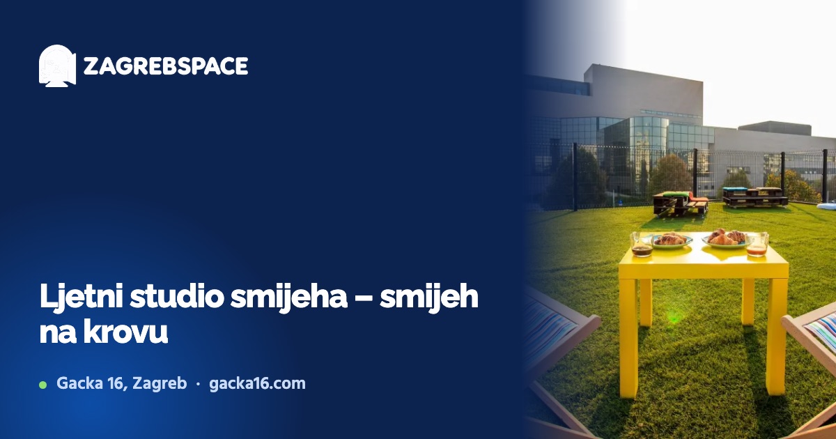 [najava] Ljetni studio smijeha – smijeh na krovu
